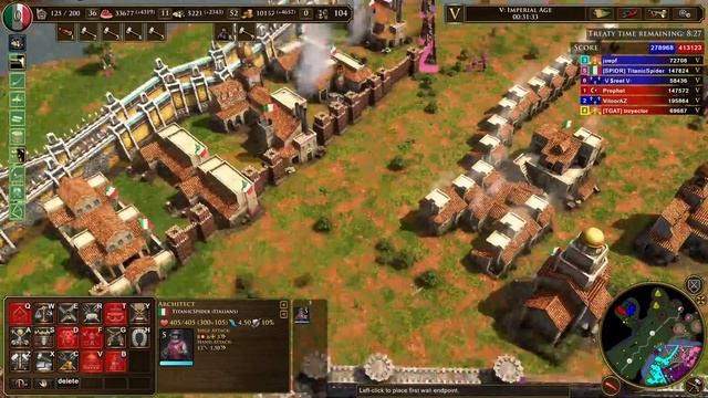 It Takes Two to Beat Me | Italy vs Aztec and Friend | Age of Empires 3