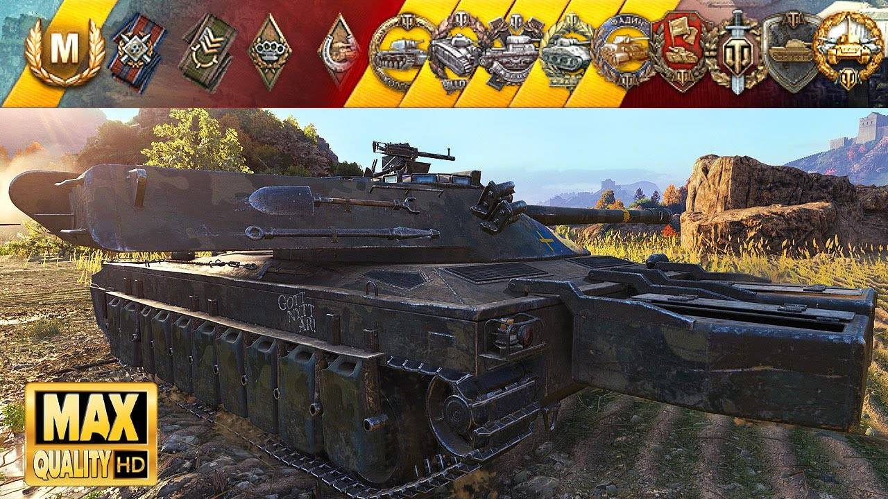 UDES 15/16: Редкая игра на 14 медалей - World of Tanks