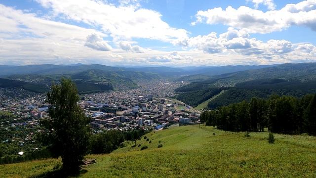 Смотровая площадка на город Горно-Алтайск