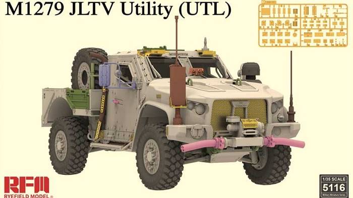Распаковка Rye Field Model 1 35 RM-5116, RM-5117 M1279 JLTV Utility & M1101 M1102