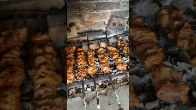 Шашлык на бывшей даче