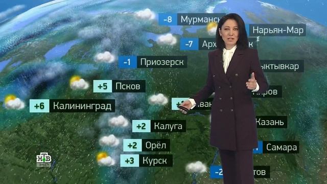 Ирина Полякова. Эфир от 19.12.2024  Погода