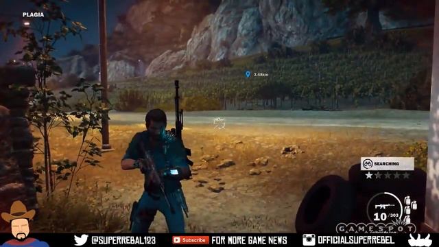 Just Cause 3 - SAD NEWS? - No Mini Map Confirmed! (Just Cause 3 free Roam Gameplay) | SuperRebel