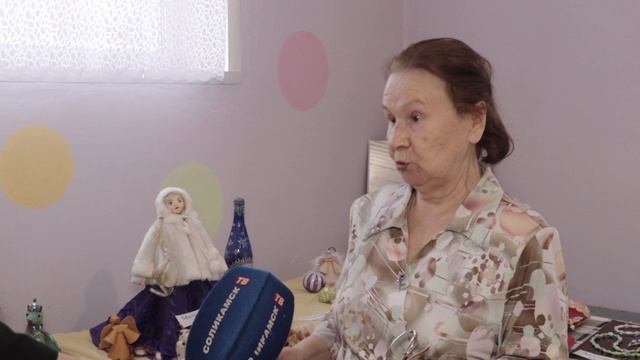 В местном обществе инвалидов открылась новогодняя выставка_СоликамскТВ