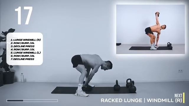 40 min FULL BODY KETTLEBELL Workout  Controlled & Explosive  Strength Endurance  Repeat