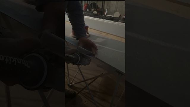Заусовка крупного формата без насадок