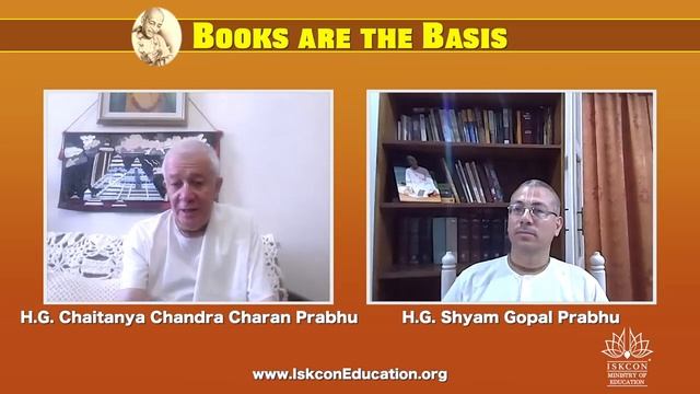 11/09/2021 Встреча с Е.М. Шьям Гопалом прабху в рамках программы «Книги — наша основа»