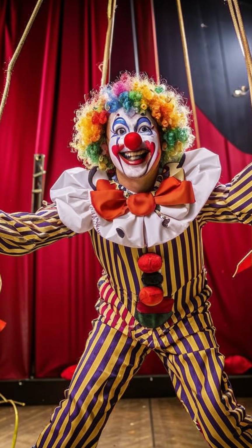 Про весёлого клоуна