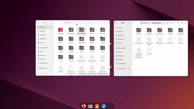 Кастомизация UBUNTU 24.10