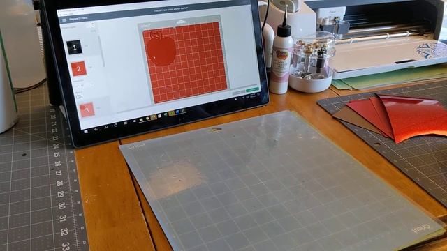 Cricut crafting: Setting multiple cut/color layers to a single cut mat