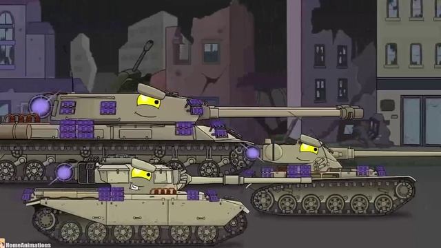 ЭТОТ МОНСТР БОЛЬШАЯ ПРОБЛЕМА!мультики про танки.