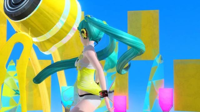 Miku Hatsune - Yellow 4K