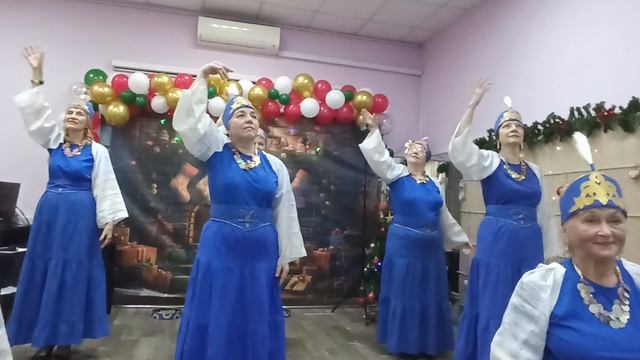 Казахский свадебный танец, в библиотеке 110 Выхино.