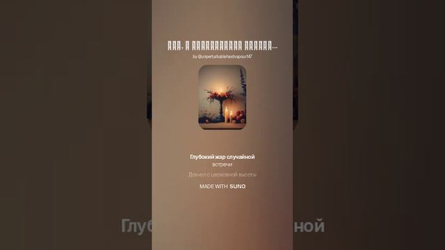 Там, в полусумраке собора, на стихи А Блока VERSUZ от SUNO & DJ KON TAKTS