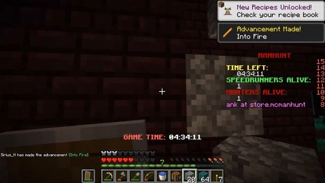 MINECRAFT MANHUNT ONLINE II