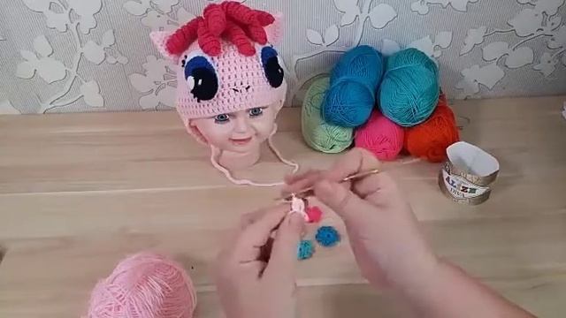 Цветок крючком / Мастер Класс №1