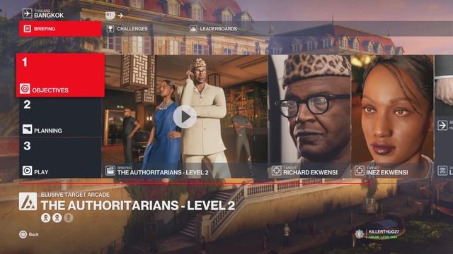 Hitman 3: The Authoritarians L1-L3 Elusive Target Arcade (3x SA)