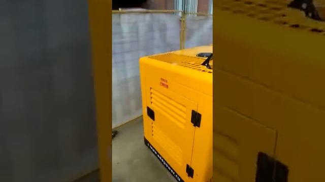 Дизель генератор 13 кВт ADD18R, работа без нагрузки