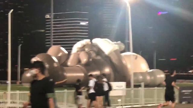 This is awkward BUT i get to see KAWS:HOLIDAY!