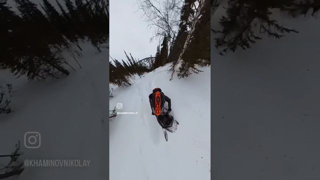 Проход по ручью. Приисковое Хакасия. #polaris #приисковое #ажур #хакасия #insta360 #klim
