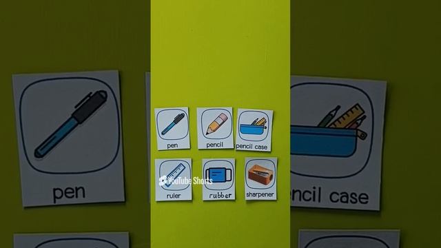 School things _memory cards