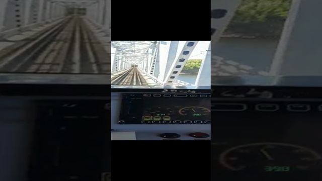 Самый длинный мост на БАМе. лето.
