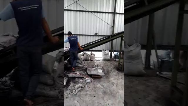 Coconut shell charcoal briquettes for hookah factory in Indonesia. Factory Overview