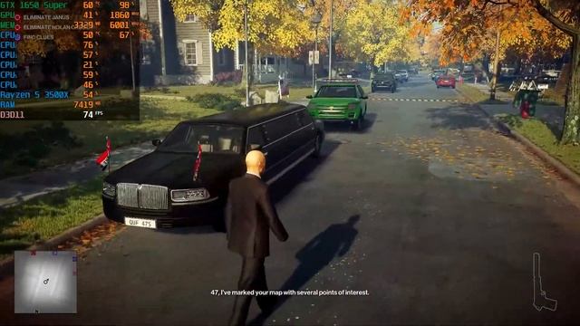 Hitman 2: AMD Ryzen-5 3500X,GTX 1650 SUPER, ALL GRAPHICS SETTINGS+GAMEPLAY Benchmarks | Galaxyisliv