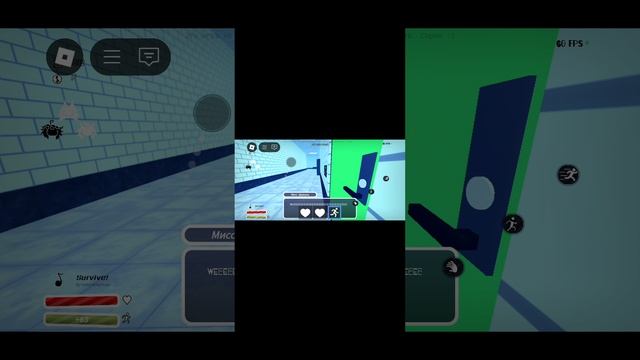 играю в обновленную фан игру в роблокс