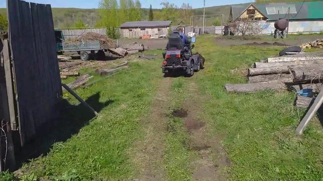Самодельный мини погрузчик