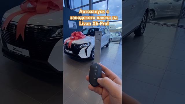 Автозапуск Livan X6 с заводского ключа! #automobile #livan #geely #рек #пермь #shorts #shortvideo