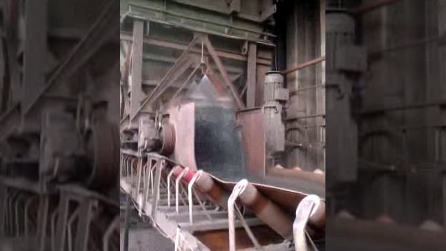 Обеспыливание груза перед транспортировкой по конвейеру