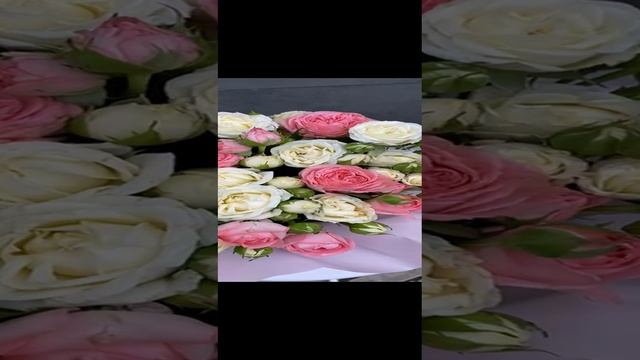 коробка с цветами