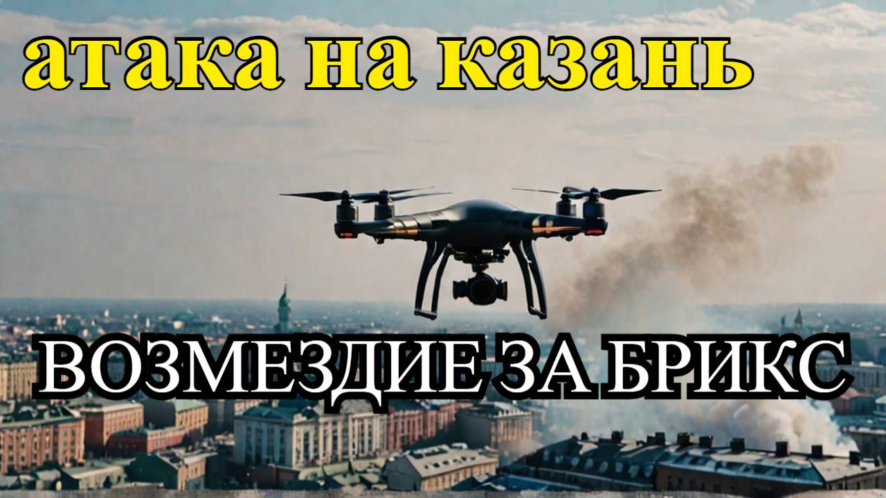 Атака дронов на Казань: месть за саммит БРИКС?