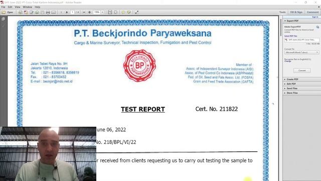 SHT Self Heating Test for Coconut Charcoal for Shisha & Hookah