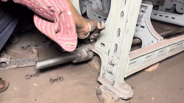 Процесс производства ткацкого станка для полотенец