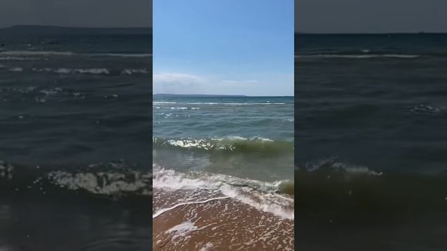 Керченский пролив Азовское море, посёлок Ильич. 18 июля 2023 год. #поселокильич #shorts #море