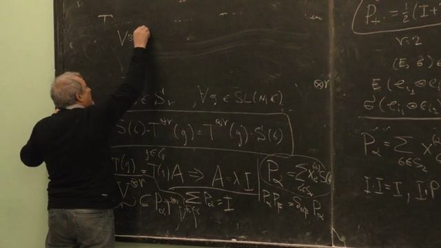 Лекция 10. Прямое произведение регулярных представлений SL (N, C)