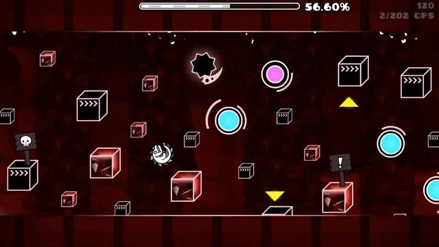 Через отчаяние и уныние! HyperSonic 100% by Viprin & More GgGg (Extreme Demon/Geometry dash)