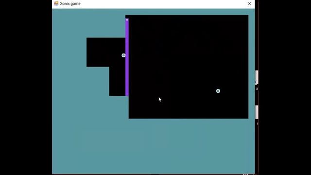 Игра «Зоникс» Xonix - программа на Visual C# + WinForms