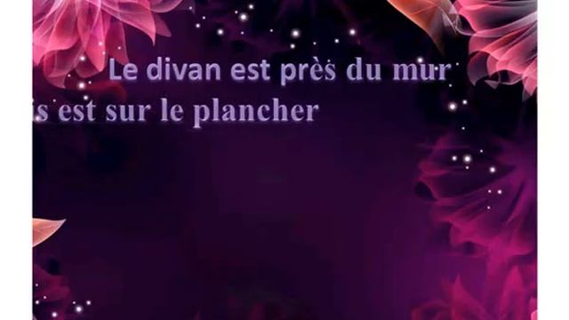 французский язык УРОК № 16 la chambre