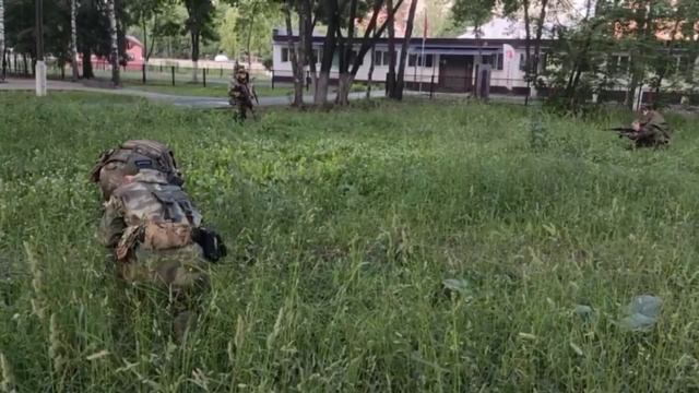 Работа двойками и окоп