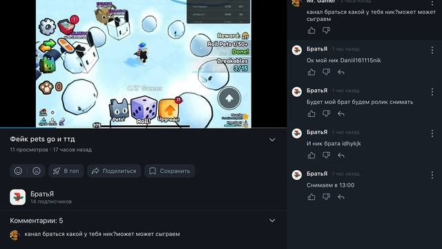 Мини обзор на комент подписчика Mr.Gamer