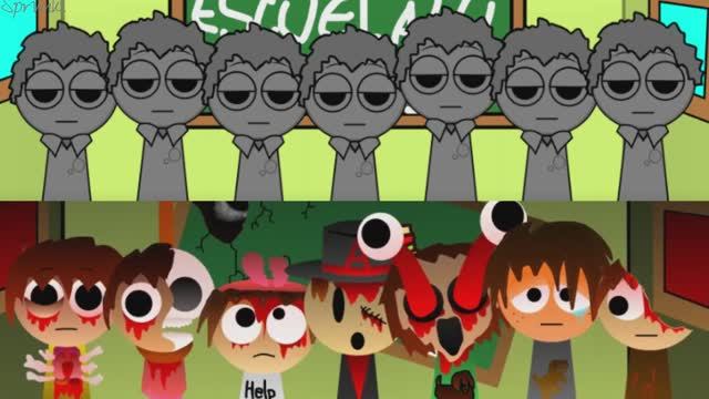 Sprunki Escuela.