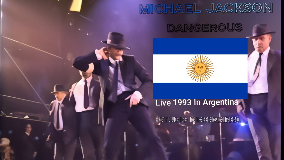 Michael Jackson (Dangerous) Live 1993 In Argentina (Studio Recording)