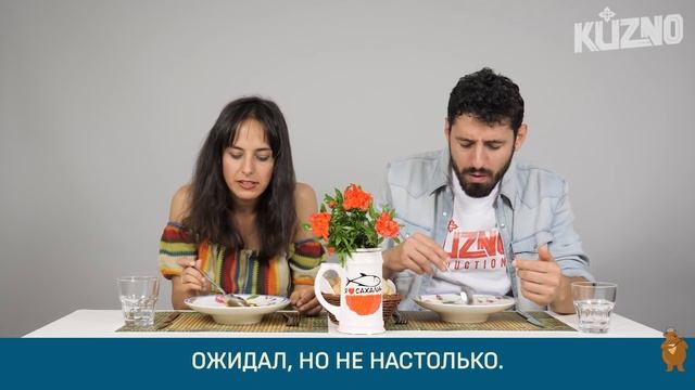 Итальянцы пробуют кухню из Сахалина