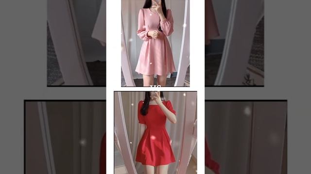 Pink vs Red # dress 👗 ,hell's 👠 nail 💅 short dress 👗 , churi ⌚# YouTube short