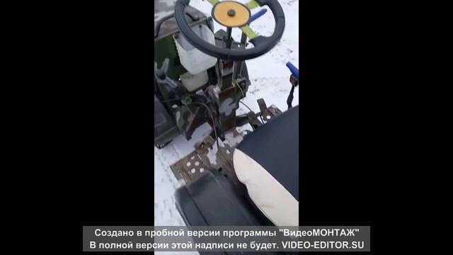 Самодельный минитрактор