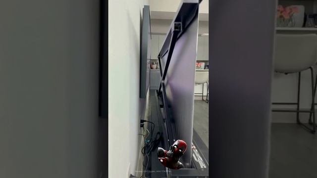 Экран напольный с электроприводом