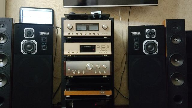 SANSUI AU-a 607 MOS Limited. (последний от производителя.Yamaha NS 500